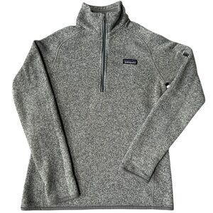Patagonia Better Sweater® 1/4-Zip Pullover in Grey, Size Medium